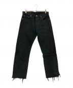 LEVI'Sリーバイス）の古着「501ブラックデニムパンツ」｜ブラック