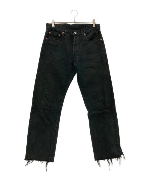 LEVI'S（リーバイス）LEVI'S (リーバイス) 501ブラックデニムパンツ ブラック サイズ:W33×L34の古着・服飾アイテム