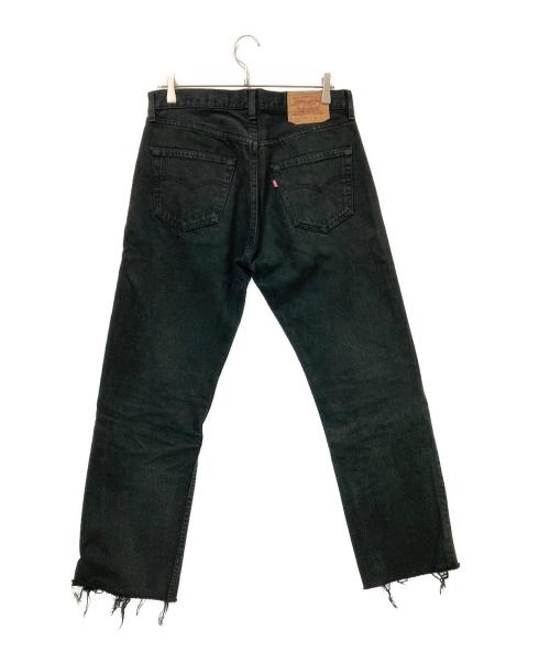 LEVI'S（リーバイス）LEVI'S (リーバイス) 501ブラックデニムパンツ ブラック サイズ:W33×L34の古着・服飾アイテム