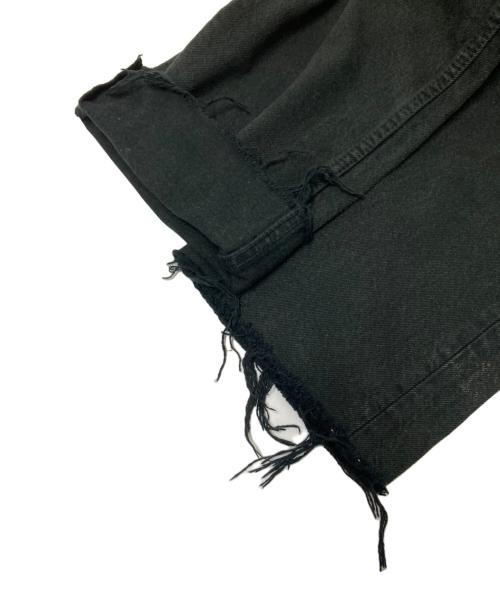 LEVI'S（リーバイス）LEVI'S (リーバイス) 501ブラックデニムパンツ ブラック サイズ:W33×L34の古着・服飾アイテム