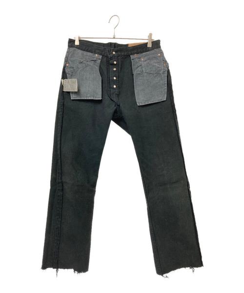 LEVI'S（リーバイス）LEVI'S (リーバイス) 501ブラックデニムパンツ ブラック サイズ:W33×L34の古着・服飾アイテム