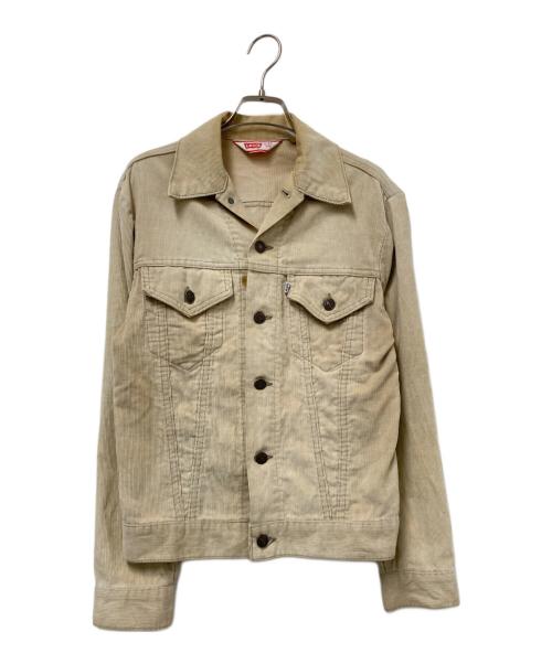 LEVI'S（リーバイス）LEVI'S (リーバイス) 70‘S4th型コーデュロイトラッカージャケット ベージュ サイズ:34の古着・服飾アイテム