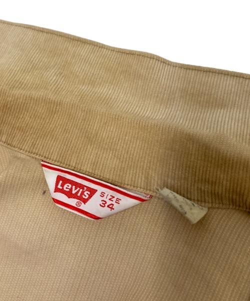 LEVI'S（リーバイス）LEVI'S (リーバイス) 70‘S4th型コーデュロイトラッカージャケット ベージュ サイズ:34の古着・服飾アイテム