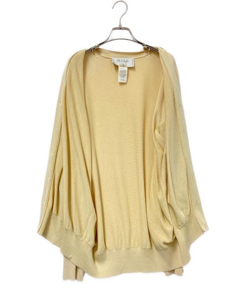 OLDE HOMESTEADER（オールド ホームステッダー）OLDE HOMESTEADER (オールド ホームステッダー) SILK PLAIN STICH V NECK CARDIGAN ベージュ サイズ:10の古着・服飾アイテム