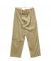 COMOLI (コモリ) コットンリネン オーバーパンツ - Camel ベージュ サイズ:3：17000円