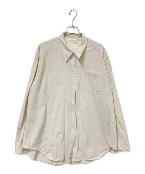 Knuth Marf（クヌースマーフ）Knuth Marf (クヌースマーフ) ラベル オーバーシャツ ベージュ サイズ:FREEの古着・服飾アイテム