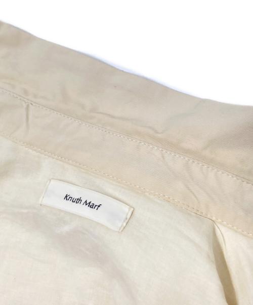 Knuth Marf（クヌースマーフ）Knuth Marf (クヌースマーフ) ラベル オーバーシャツ ベージュ サイズ:FREEの古着・服飾アイテム