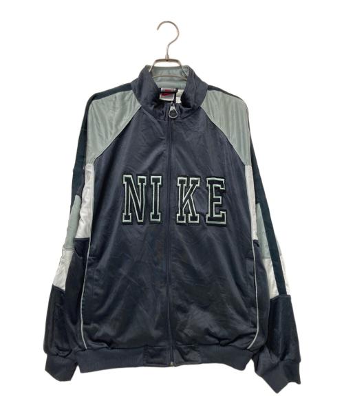 NIKE（ナイキ）NIKE (ナイキ) 90sロゴワッペンジャケット ブラック サイズ:Sの古着・服飾アイテム