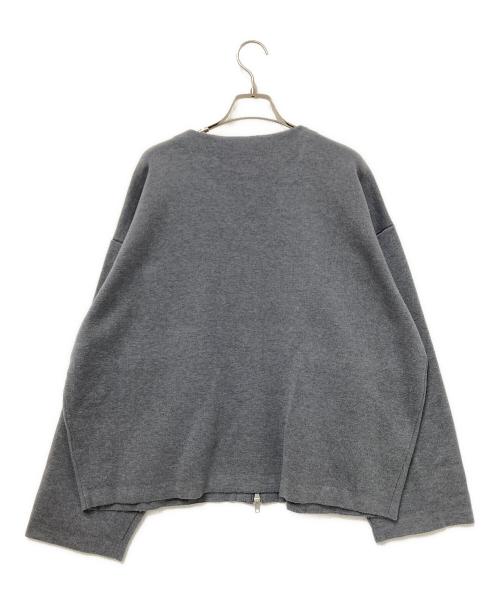 Spick and Span（スピック＆スパン）Spick and Span (スピック＆スパン) ダブルジップニットカーディガン グレー サイズ:下記参照の古着・服飾アイテム