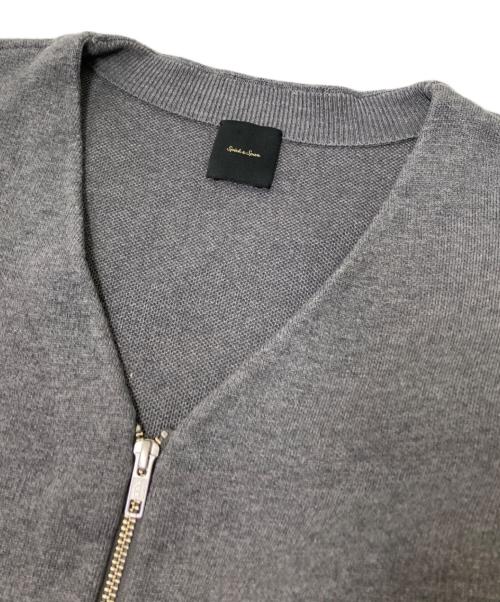 Spick and Span（スピック＆スパン）Spick and Span (スピック＆スパン) ダブルジップニットカーディガン グレー サイズ:下記参照の古着・服飾アイテム