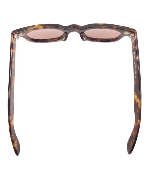 Harman Optical Co.（ハーマンオプティカル）Harman Optical Co. (ハーマンオプティカル) セルロイドフレームサングラス ブラウン サイズ:下記参照の古着・服飾アイテム