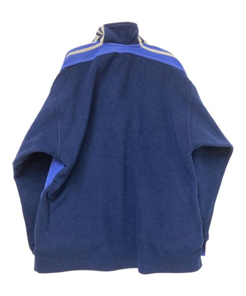 adidas（アディダス）adidas (アディダス) 90‘Sフリースハーフジップカットソー ネイビー サイズ:Mの古着・服飾アイテム