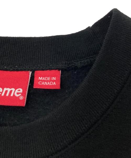SUPREME（シュプリーム）SUPREME (シュプリーム) Box logo Crewneck Sweatshirt ブラック×レッド サイズ:Lの古着・服飾アイテム
