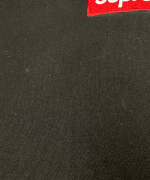 SUPREME（シュプリーム）SUPREME (シュプリーム) Box logo Crewneck Sweatshirt ブラック×レッド サイズ:Lの古着・服飾アイテム