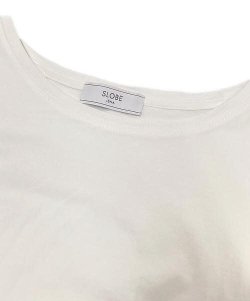 SLOBE IENA（スローブ イエナ）SLOBE IENA (スローブ イエナ) レースコンビカットソー ホワイト サイズ:FREEの古着・服飾アイテム