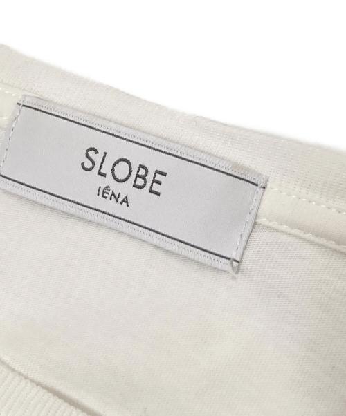 SLOBE IENA（スローブ イエナ）SLOBE IENA (スローブ イエナ) レースコンビカットソー ホワイト サイズ:FREEの古着・服飾アイテム
