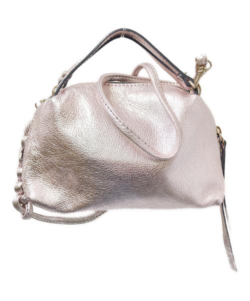 GIANNI CHIARINI（ジャンニ キアリーニ）GIANNI CHIARINI (ジャンニ キアリーニ) 2WAYショルダーポーチ シルバー サイズ:下記参照の古着・服飾アイテム