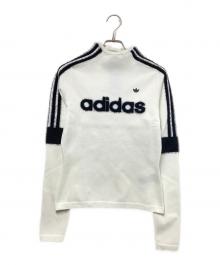 adidas（アディダス）の古着「Long Sleeve Tee」｜ホワイト×ブラック