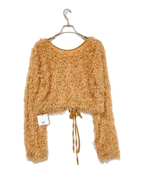 SLY（スライ）SLY (スライ) カーディガン ブラウン サイズ:FREE 未使用品の古着・服飾アイテム