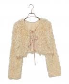 SLYスライ）の古着「2WAY SHEER FEATHER」｜アイボリー