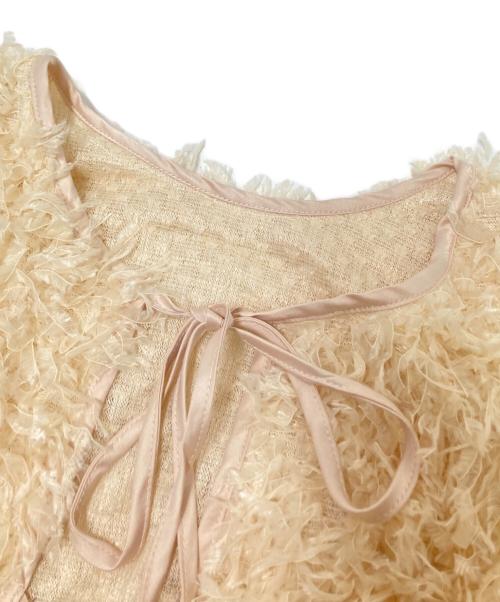 SLY（スライ）SLY (スライ) 2WAY SHEER FEATHER アイボリー サイズ:FREEの古着・服飾アイテム