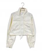 moussyマウジー）の古着「CROPPED CARGO ジャケット」｜ホワイト