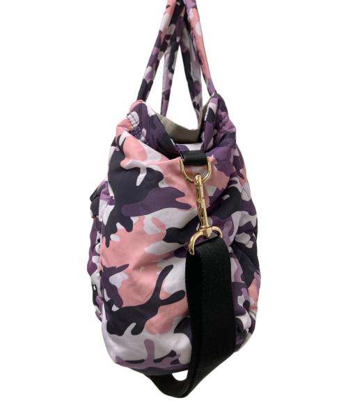 MARC JACOBS（マークジェイコブス）MARC JACOBS (マークジェイコブス) カモ柄2WAYバッグ パープル サイズ:下記参照の古着・服飾アイテム