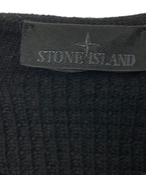 STONE ISLAND（ストーンアイランド）STONE ISLAND (ストーンアイランド) GHOST KNIT ブラック サイズ:Lの古着・服飾アイテム