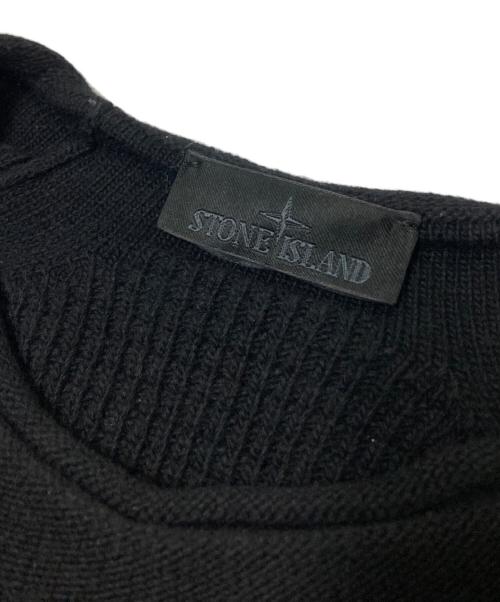 STONE ISLAND（ストーンアイランド）STONE ISLAND (ストーンアイランド) GHOST KNIT ブラック サイズ:Lの古着・服飾アイテム
