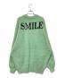 little sunny bite (リトルサニーバイト) lsb smile big knit グリーン×イエロー サイズ:F：8000円
