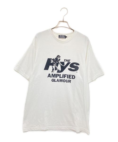 Hysteric Glamour（ヒステリックグラマー）Hysteric Glamour (ヒステリックグラマー) HYSTERIC AMPLIFIED Tシャツ ホワイト×ブラック サイズ:Lの古着・服飾アイテム