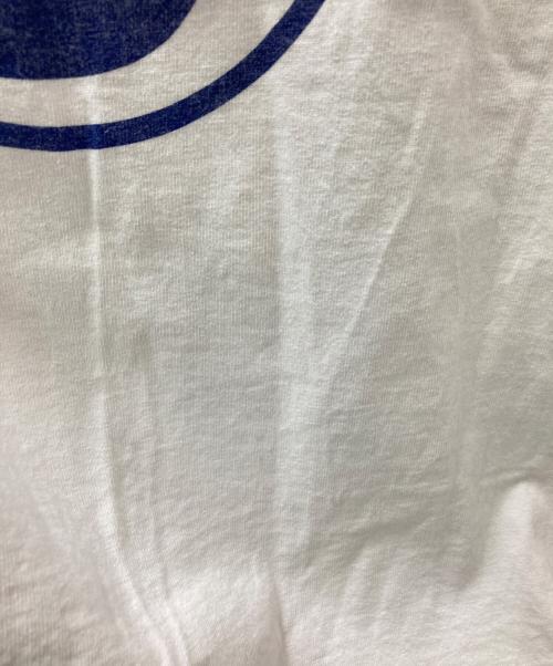 stussy（ステューシー）stussy (ステューシー) 5 SPORT TEE ホワイト×ネイビー サイズ:Mの古着・服飾アイテム