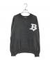 Bibiy.（ビビィ）の古着「B. CLUB KNIT」｜グレー