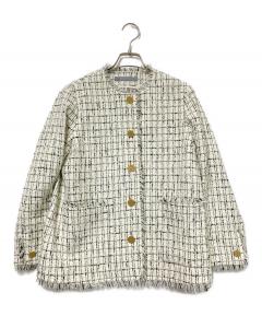 中古・古着通販】DANSKIN (ダンスキン) EN LAIR LIGHT JACKET ホワイト