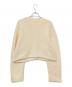 eimy istoire (エイミーイストワール) TEDDY KNIT JACKET ベージュ サイズ:FREE 未使用品：7000円