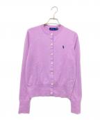 POLO RALPH LAURENポロ・ラルフローレン）の古着「カーディガン」｜パープル