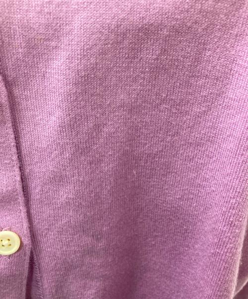 POLO RALPH LAUREN（ポロ・ラルフローレン）POLO RALPH LAUREN (ポロ・ラルフローレン) カーディガン パープル サイズ:XSの古着・服飾アイテム