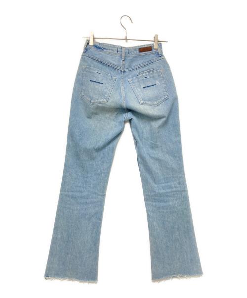 YANUK（ヤヌーク）YANUK (ヤヌーク) Semi Flare Cut Off インディゴ サイズ:24の古着・服飾アイテム