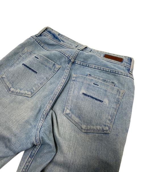 YANUK（ヤヌーク）YANUK (ヤヌーク) Semi Flare Cut Off インディゴ サイズ:24の古着・服飾アイテム