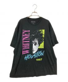 whitney houston（ホイットニー・ヒューストン）の古着「プリントTシャツ」｜ブラック