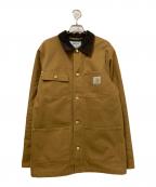Carhartt WIPカーハート ワーク イン プログレス）の古着「MICHIGAN CHORE CORT」｜ベージュ×ブラウン