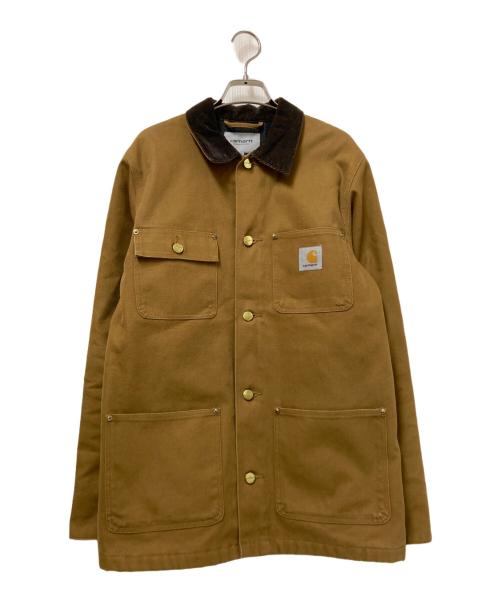 Carhartt WIP（カーハート ワーク イン プログレス）Carhartt WIP (カーハート ワーク イン プログレス) MICHIGAN CHORE CORT ベージュ×ブラウン サイズ:Mの古着・服飾アイテム
