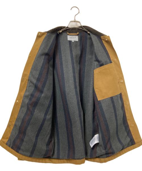 Carhartt WIP（カーハート ワーク イン プログレス）Carhartt WIP (カーハート ワーク イン プログレス) MICHIGAN CHORE CORT ベージュ×ブラウン サイズ:Mの古着・服飾アイテム