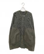 Y-3ワイスリー）の古着「Perforated Bomber Jacket」｜グリーン