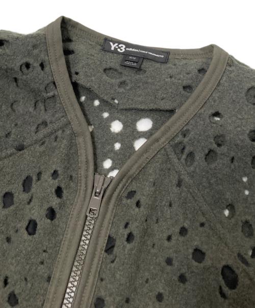 Y-3（ワイスリー）Y-3 (ワイスリー) Perforated Bomber Jacket グリーン サイズ:Mの古着・服飾アイテム