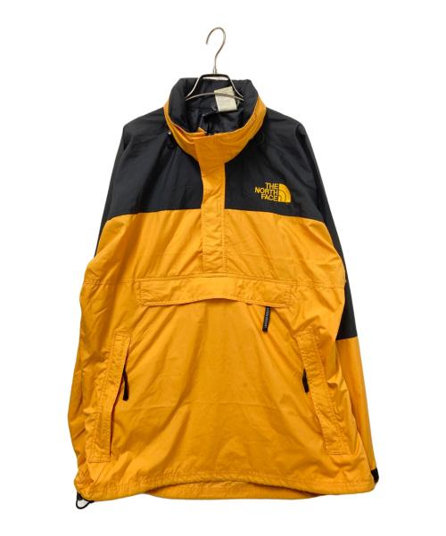 THE NORTH FACE（ザ ノース フェイス）THE NORTH FACE (ザ ノース フェイス) 90‘Sアノラックパーカー ブラック×イエロー サイズ:Lの古着・服飾アイテム