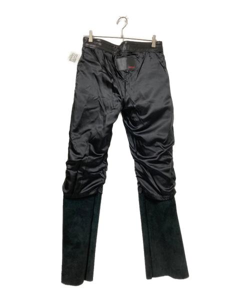BOOTS CUT（ブーツカット）BOOTS CUT (ブーツカット) レザーパンツ ブラック サイズ:Mの古着・服飾アイテム