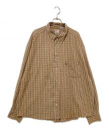 LEVI'S（リーバイス）の古着「オンブレチェックシャツ」｜ベージュ
