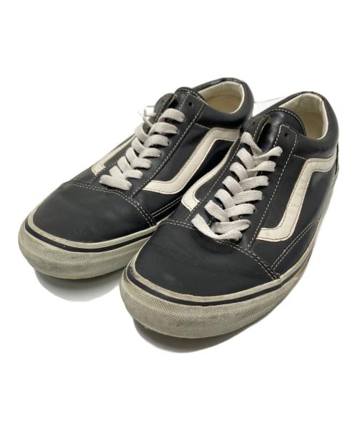 VANS（ヴァンズ）VANS (ヴァンズ) 90‘Sレザーローカットスニーカー ブラック サイズ:11の古着・服飾アイテム