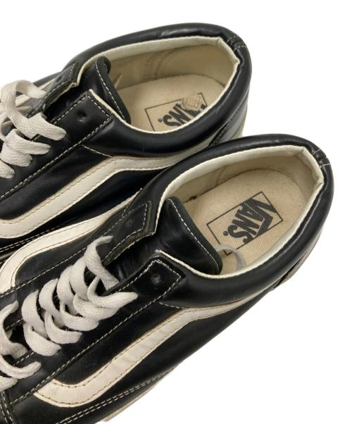 VANS（ヴァンズ）VANS (ヴァンズ) 90‘Sレザーローカットスニーカー ブラック サイズ:11の古着・服飾アイテム